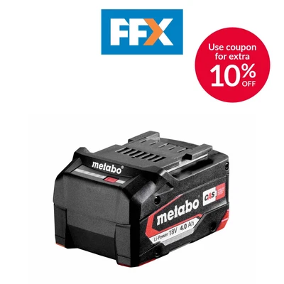 £57.95 • Buy Metabo 321000480 18v 4.0ah Li-ion Battery Long Lasting Trade Professionals DIY