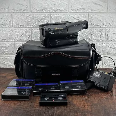 Sony CCD-TR550E Handycam Video8 Video Camera / Camcorder - Video 8 - Made Japan • $275