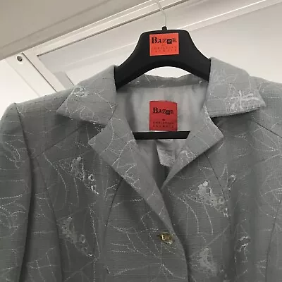 £40 • Buy Bazar Christian Lacroix New Ladies Jacket Duck Egg Blue Size 42