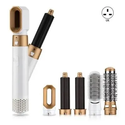 5 In 1 Electric Hot Air Brush Multi Styler Hair Set With Suction-Type Technology • £19.79
