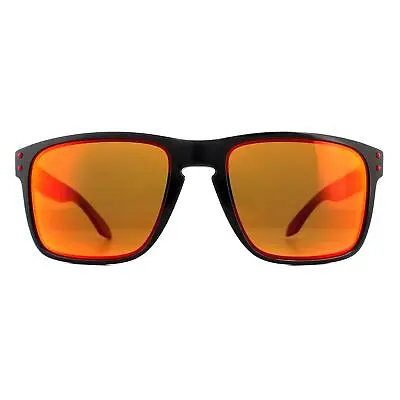 Oakley Sunglasses Holbrook XL OO9417-08 Black Ink Prizm Ruby Polarized • £156