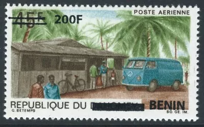 BENIN 2008 Mich 1524 357 Opt 200f On 45f VW Camper Unmounted Mint Cat 60 Euros • $22.40