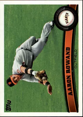 2011 Topps San Francisco Giants Baseball Card #363 Aaron Rowand • $1.99