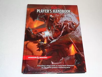 Dungeons & Dragons D&D Player's Handbook 2014 Wizards Of The Coast Hardcover • $29.99