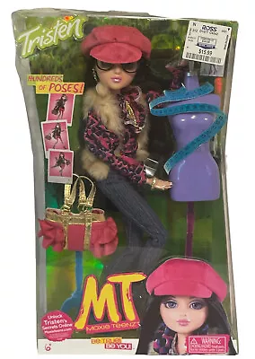 Moxie Teenz Tristen 14  Doll Interchange Wigs Pink Leopard Jacket Ruffle Bag NEW • $285