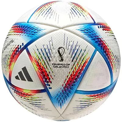 Football FIFA Match Ball 2022 World Cup Qatar Al Rihla Adidas Soccer Size 5 • $60