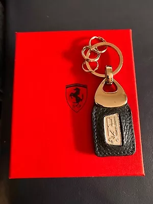 RARE VINTAGE NEW FERRARI Leather Key Chain : Commemoration 70 Years - 1947-2017 • $294.99