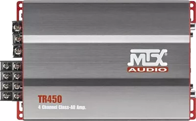 MTX Audio TR450 Terminator Series 300W RMS 4-Channel A/B Amplifier • $149.95