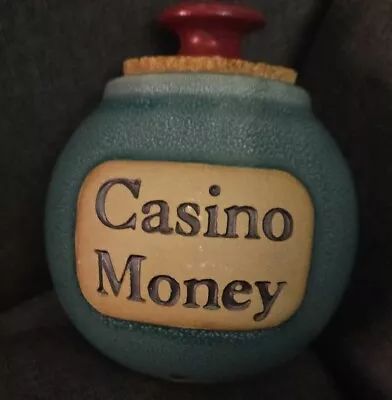 Casino Money Jar Collectable Cash Stash Jar • $10