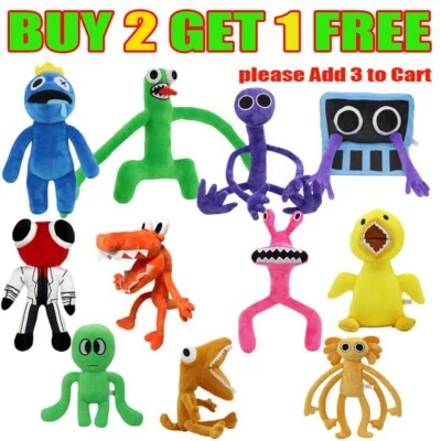 $3.54 • Buy Roblox Rainbow Friends Plush Toy Cartoon Game Stuffed Doll Kids Gift