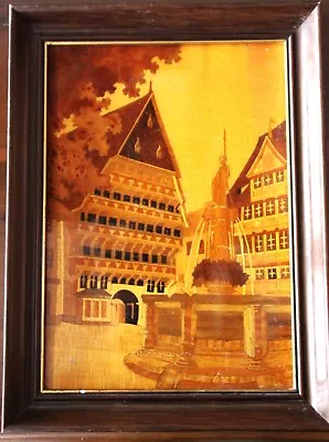 German Marquetry Inlaid Wood Of The City Museum In Hilbesheim • $50