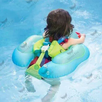 Inflatable Baby Swimming Float Seat Infant Floating Ring Aids Swim Trainer • £9.99