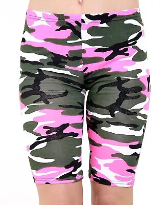 £5.99 • Buy Womens Cycling Shorts Ladies Printed Shorts Leggings Active Casual Shorts 8-22