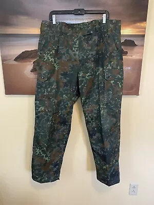 NEW Mil-Tec Flecktarn Pants German Army Style Camouflage Trousers Cargo 38x 29.5 • $35