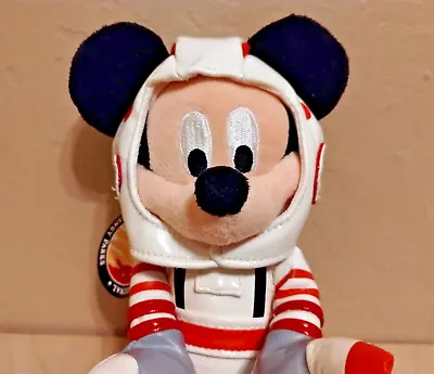 NEW RARE Disney Parks Space Mountain Mission Astronaut Mickey 11  Plush Stuffed  • $39.90