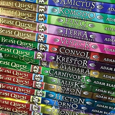 Beast Quest - Children's Fiction Build Your Own Book Bundle- Buy 5 & Get 3 Free • £1.95