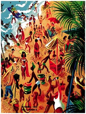 572.La Habana Cuba Beach Wall Art Decor POSTER.Graphics To Decorate Home Office. • $45