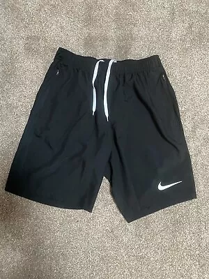 Nike DRI FIT Running Shorts. Size M Black.  • £15.99