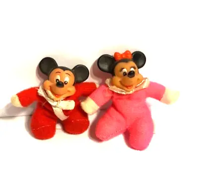 Mickey & Minnie Mouse Mini Book Pet Plush Walt Disney Productions • $10.17