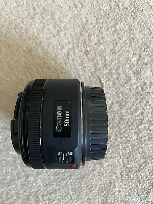 Canon EF 50 Mm F/1.8 EF STM For Canon - Black • £31