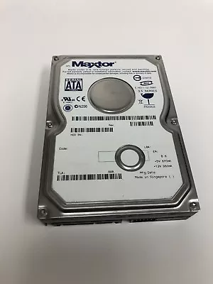 398297088 Maxtor Diamondmax SATA 200GB  Hard Disk Drive  • $19.99