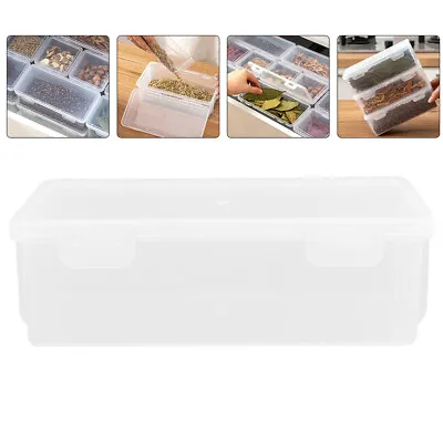 Clear Bread Container Plastic Storage Box Bread Storage Box • $9.79