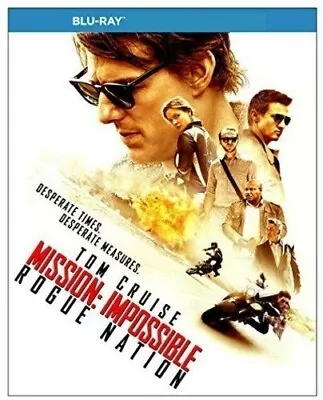 Mission: Impossible - Rogue Nation [Blu Ray]   CHOOSE WITH OR WITHOUT A CASE • $4.50