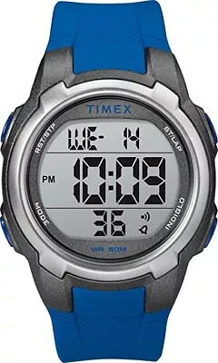 Timex TW5M33500 Men's Blue Quartz Watch  • $28