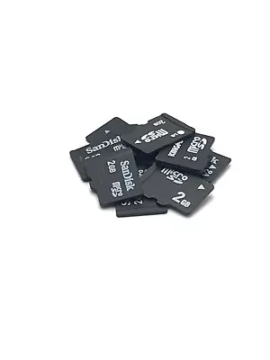 Lot Of 10 - 2GB Used Mixed Brands Memory Cards (M 2GB) • $26.95