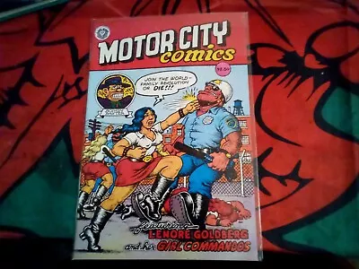 R Crumb / MOTOR CITY COMICS 1991 • $7