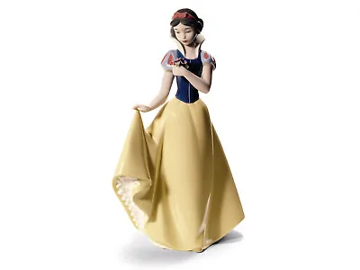Nao By Lladro #1680 Snow White Brand Nib Disney Flower Save$ Large Free Shipping • £212.31