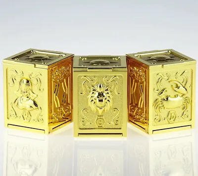 Jmodel Saint Seiya Cloth Myth Metal Cloth Box For EX Gold Cancer Virgo Leo • $72.68