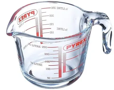 £10.28 • Buy Pyrex Glass Measuring Jug - 0.25 Litre / 250ml