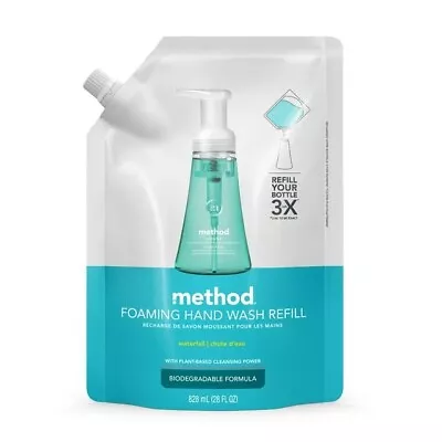 Method Foaming Hand Soap Refill Waterfall 28 Ounce • $22.99
