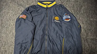 Vintage - NBA Pacers Zip Up Puffer Jacket - Great Condition • $44.99