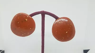 $20 • Buy Vintage Ben-Amun Plastic Lucite Chunky Clip On Earrings