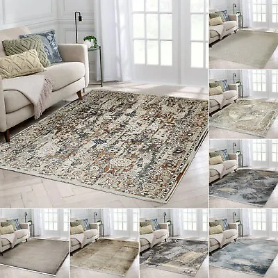 £9.99 • Buy Large Area Rugs Living Room Carpet Runner Rug Non Slip Hallway Kitchen Floor Mat