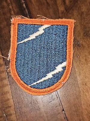 1960s US Army SF Special Forces PsyOps Cut Edge Patch Flash L@@K!!! • $8.97