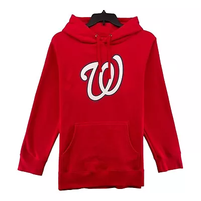 Fanatics Men Hoodie 3XL Red Washington Nationals MLB Fleece Long Sleeve Pullover • $39.99