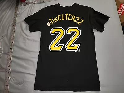 ANDREW MCCUTCHEN #22 PIRATES PLAYER BLACK T-SHIRT Adult SMALL @thecutch22 • $7.22