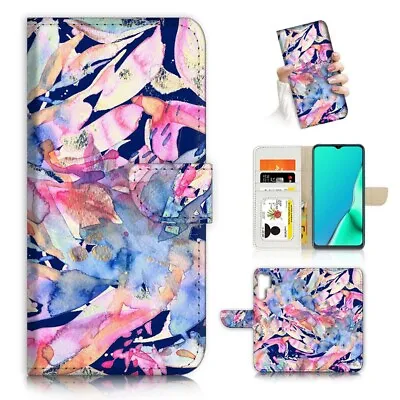 ( For Huawei P30 Pro ) Wallet Flip Case Cover AJ24076 Abstract • $12.99