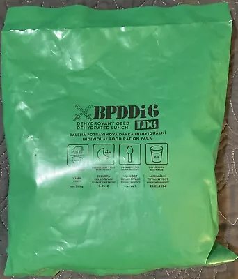 Czech Army Food Ration #LD6 Military MRE In US • $65