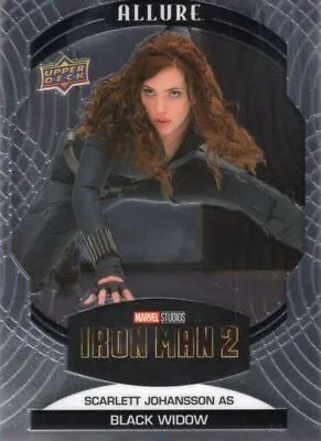 Marvel Allure Base Card #4 Scarlett Johansson As Black Widow • £2.49