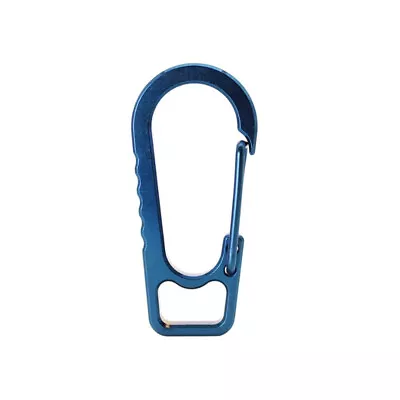 EDC Titanium Snap Key Chain Ring Clip Carabiner Outdoor Buckle Hook Keychain US • $12.99