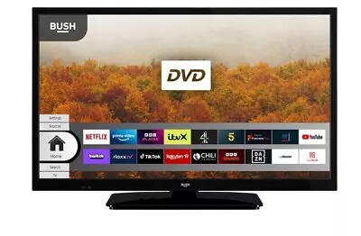 Bush 24 Inch ELED24HDSDVD1 HD Ready Smart HDR LED TV / DVD Combi  • £99.99