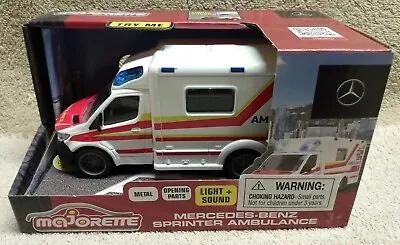 Majorette Mercedes-Benz Sprinter Ambulance ~ Diecast Metal ~ Stock# 2137712001 • $21.79