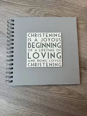 East Of India Christening Guest Book No. 1770 • £5.50