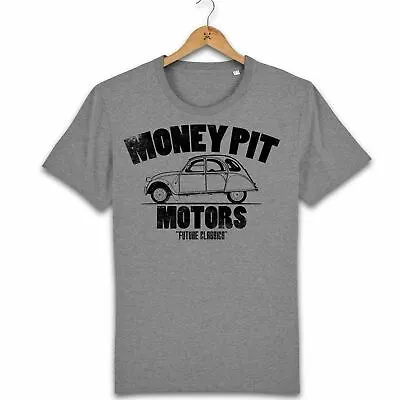 £12.99 • Buy Motorholics Mens Money Pit Motors Citroen 2CV Classic French T-Shirt S - 5XL