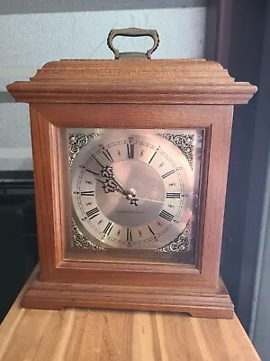 Vintage Altona Westminster Chime Mantel Clock Quartz Roman Numeral Japan • $37