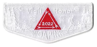 Woapink Lodge 167 2022 OA Vigil Flap Order Of The Arrow Boy Scout BSA Patch • $8.99